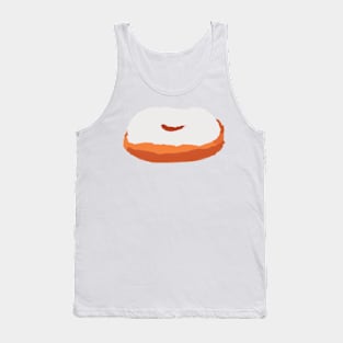 White Donut Tank Top